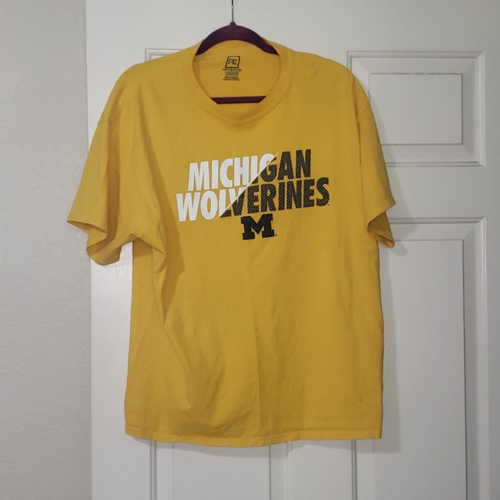 Mens michigan wolverines tee